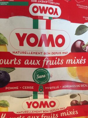 JOGURT ANANAS/KOKOS/TRESNJA/AGRUMI 8 X 125 G YOMO