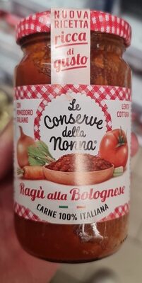 CONSERVE DELLA NONNA RAGOUT BOLOGNESE 190 G