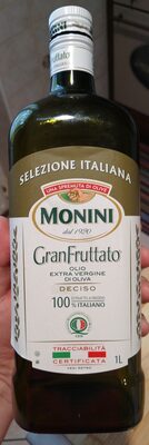 MASLINOVO ULJE EXTRA DEVIČANSKO 1 L MONINI GRAN FRUTTATO
