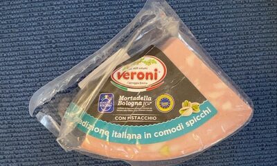 MORTADELLA BOLOGNA A SPICCHIO CON PISTACCHI 350 G VERONI