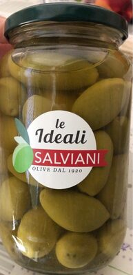 MASLINE ZELENE GIGANTSKE 325 G, SALVIANI