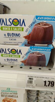 BUDINO CACAO + CALCIO 2x115gr