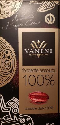 COKOLADA CRNA 100% VANINI 90G