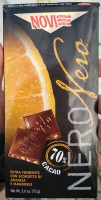 COKOLADA TAMNA NARANCA I BADEM 75 G NOVI