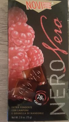 COKOLADA TAMNA MALINA I BADEM 75 G NOVI