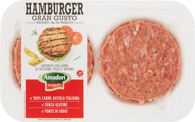 BURGER GRAN GUSTO 204 G AMADORI