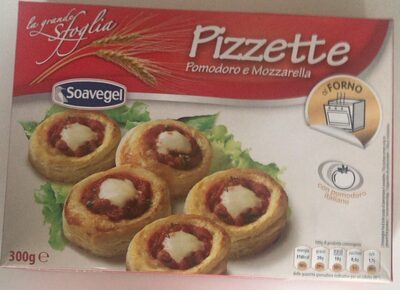 PIZZETTE SA RAJCICOM I MOZZARELLOM 300 G SOAVEGEL SRL