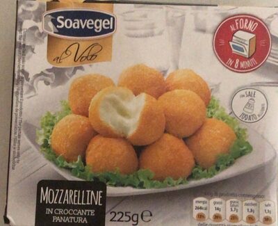 PANIRANE MOZZARELLA KUGLICE 225 G SOAVEGEL SRL