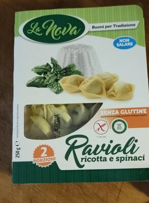 RAVIOLI RICOTTA I ŠPINAT BG 250g LA NOVA
