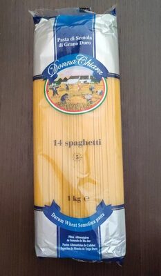TJ.SPAGHETTI DONNA CHIARA 1 KG VRECICA