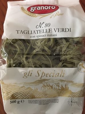 TAGLIATELLE SA SPANACEM No80 500G