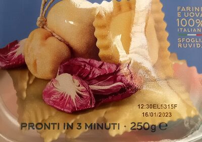 RAVIOLI SIR I RADIC 250 G