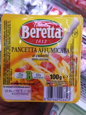 DIMLJENI KOMADICI PANCETE 100 G BERETTA