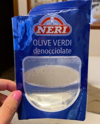 MASLINE ZELENE BEZ KOŠTICE 185 g NERI DOYPACK