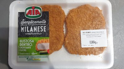 PILECI PANIRANI ODREZAK MILANEZE 280 G AIA