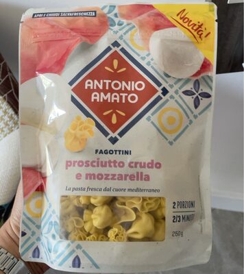 FAGOTTINI PRSUT I MOZZARELLA 250 G ANTONIO AMATO