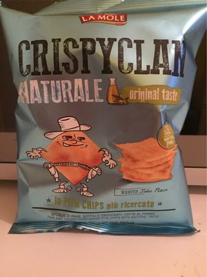 PITA CHIPS NATURAL 90 G LA MOLE