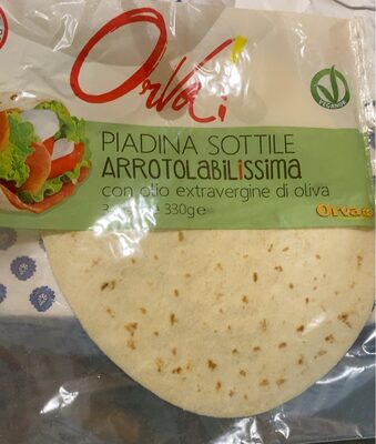 PIADINA S MASLINOVIM ULJEM 330 G ORVA
