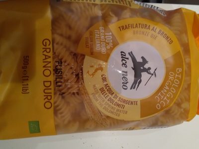 TESTENINA ORGANSKA FUSILLI ALCE NERO 500G