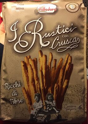 300G GRISINI RUSTICI CRUSCA