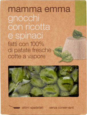 NJOKI SA RICOTTOM I SPINATOM 400G MAMMA EMMA