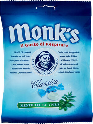 BOMBON MONK'S 100G MENTOL EUKALIPTUS -24/1-
