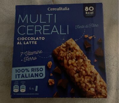 ZITNE PLOCICE S MLIJECNOM COKOLADOM 126 G CEREALITALIA
