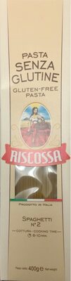 TESTENINA BEZ GLUTENA ŠPAGETE RISCOSSA 400G