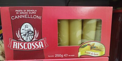 RISCOSSA TESTENINE CANNELLONI 250G TGK