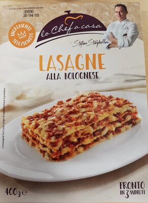 LASAGNE ALLA BOLOGNESE CHEF 400g