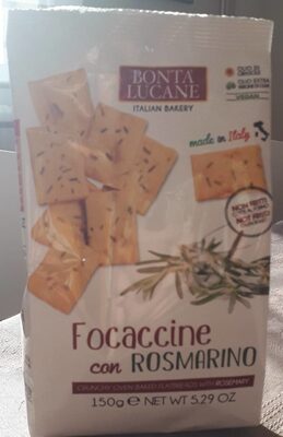 FOCCACINE S RUZMARINOM 150 G BONTA LUCANE
