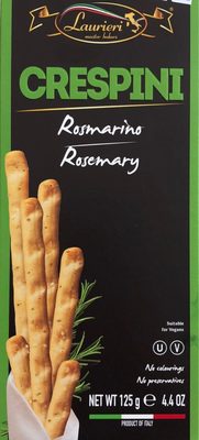 GRISINI LAURIERI RUZMARIN 125G