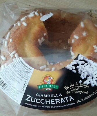 KOLAČ ZUCCHERATA 400GR GECCHELE