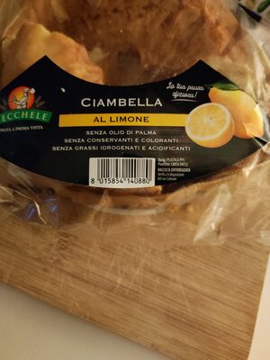 Gecchele Kolač od limuna Ciambella 400 g