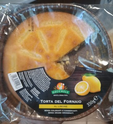 KOLAČ SA LIMUNOM TORTA AL LIMONE 350GR GECCHELE