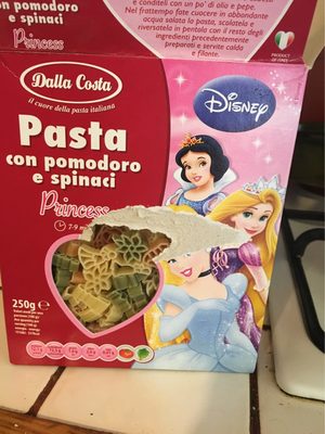TJESTENINA PRINCESS RAJCICA/SPINAT 250 G