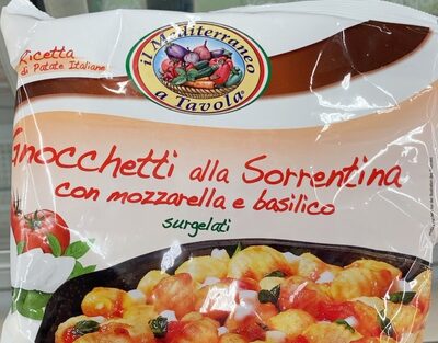 NJOKI MOZZARELLA I BOSILJAK 500 G IL MEDITERRANEO A TAVOLA