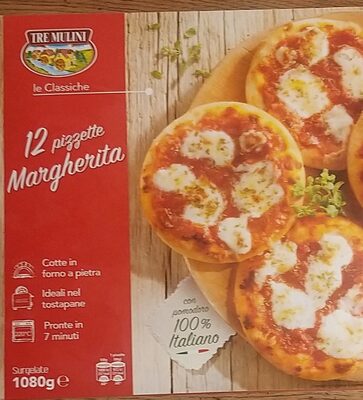 MINI PIZZE MARGHERITA 12kom 1080g