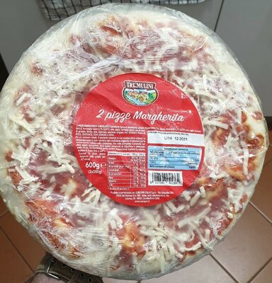 PIZZA MARGHERITA 2kom 600g