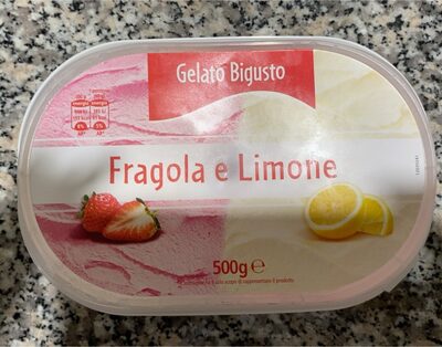 SLADOLED JAGODA LIMUN 500g