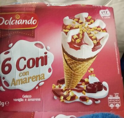 SL.KORNET VAN. AMARENA 6 KOM 450g