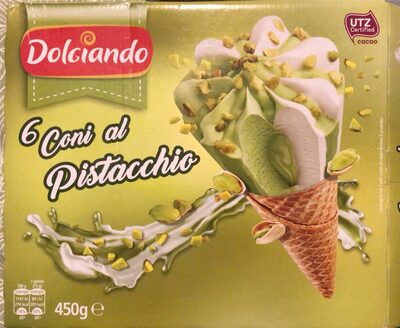 SLAD.KORNET PISTACIJA 6KOM 450g