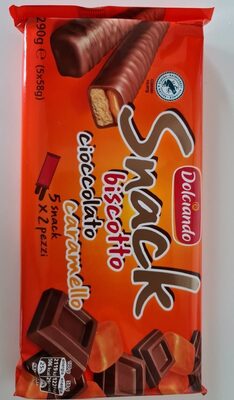 ČOK.SNACK KEKS KARAM. 5kom 290g