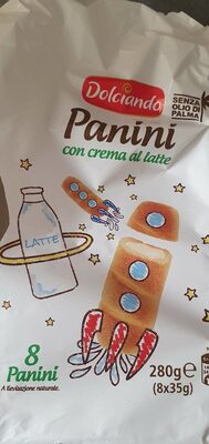 BISKVIT PANINI MLIJČNA KREMA 280g