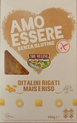 TJE. DITALINI RIGATI B/GLUTENA 500g