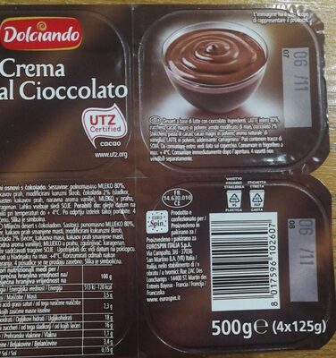 PUDING ČOKOLADA 4X125g