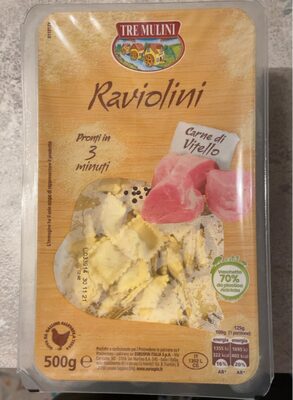 SVJEŽI RAVIOLI S TELETINOM 500g