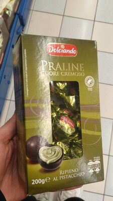 PRALINE ČOKOLADNE S PISTACIJ. 200g