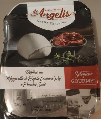 TORTELLONI S BIVOLJOM MOZZARELLOM I SUSENIM RAJCICAMA 250 G