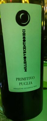 VINO PRIMITIVO PUGLIA IGT 0,75 L